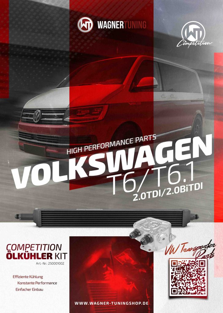 Wagner Tuning-Upgrades für den VW Transporter 2.0 TDI (T6 / T6.1)