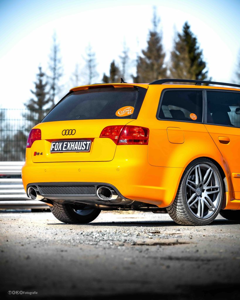 FOX Sportauspuff-Abgasanklage für Audi RS 4