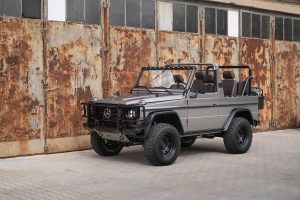 Expedition Motor Company Mercedes-Benz 250 GD Wolf Restomod Karosserie Motor Fahrwerk Felgen Innenraum Infotainment