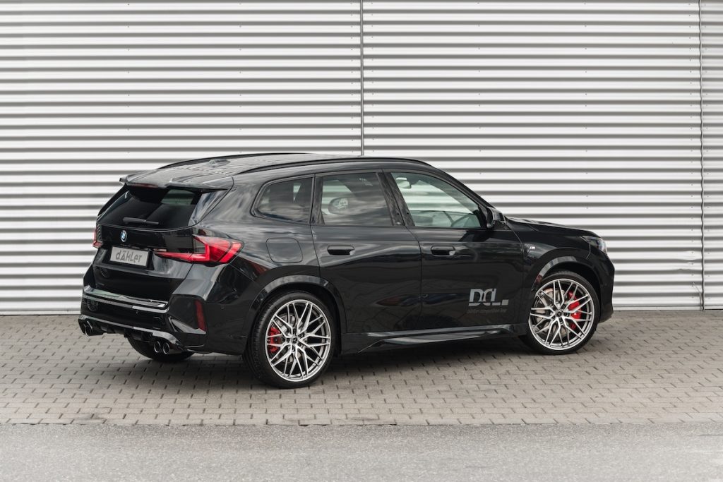 dÄHLer Competition Line BMW U11 X1 M35i SUV Tuning Leistungssteigerung Abgasanlage Felgen Fahrwerk Innenraum-Veredelung