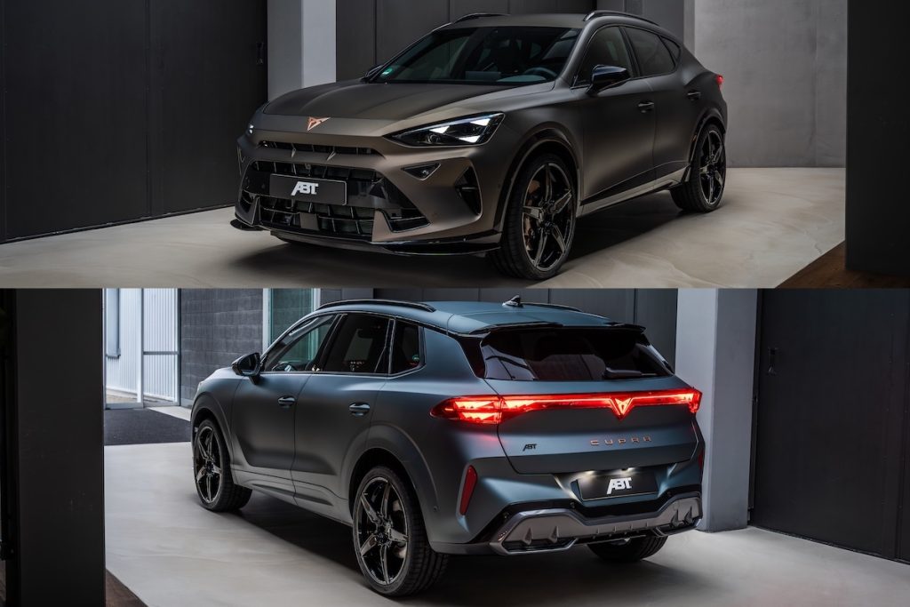 Abt Cupra Formentor VZ Terramar VZ Sondermodelle Tuning SUVs Leistungssteigerung Spoilerlippen Felgen Fußmatten