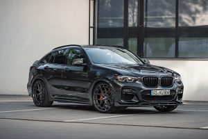 BMW G02 X4 M40i SUV-Coupé Tuning Extreme Customs Felgen Fahrwerk Bodykit Carbon Leistungssteigerung Lenkrad