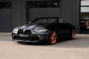 G-POWER G4M Bi-TURBO Tuning Optimierung Leistungssteigerung Abgasanlage Carbon-Karosserieteile Schmiedefelgen BMW G83 M4 Cabriolet