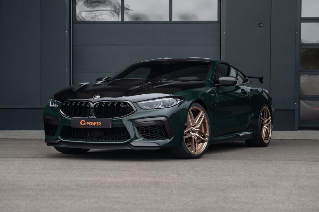 G-POWER G8M Bi-TURBO Tuning Leistungssteigerung Motor Optimierung Abgasanlage Schmiedefelgen Carbon-Karosserieteile BMW F92 M8 Competition Coupé Topmodell
