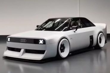 Audi GT50 Concept Azubi-Projekt Neckarsulm Jubiläum 50 Jahre Fünfzylinder Retro-Style 90 quattro IMSA GTO 200 quattro Trans-Am