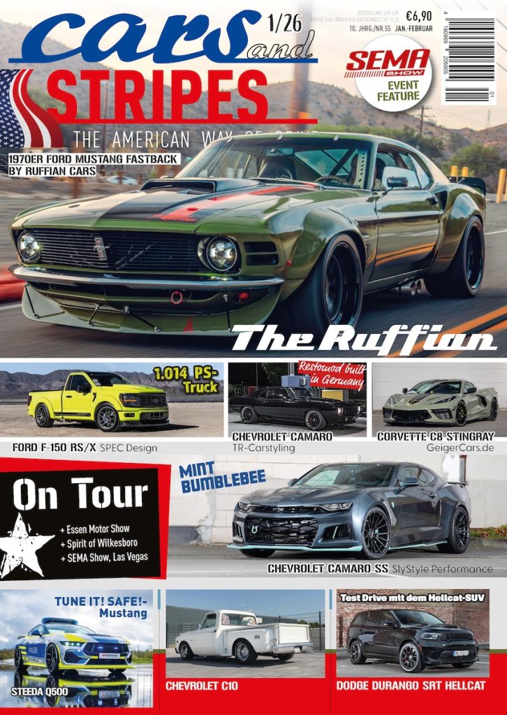 Cars and Stripes 1/26 Titelseite Cover