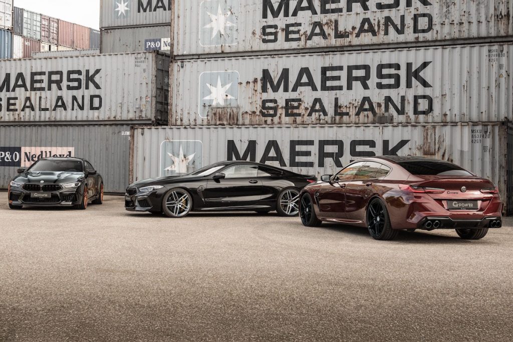 G-POWER BMW M F9x S63B44 Leistungssteigerung Performance-Software Downpipes Endschalldämpfer Ladeluftkühler Karosserieteile Innenraum-Veredelung