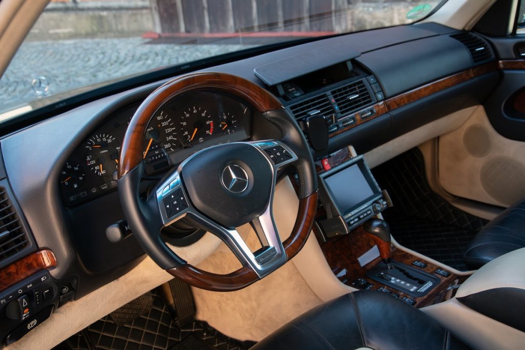 Mercedes-Benz W140 500 SEL Limousine Oldtimer Klassiker Karosseriearbeiten Tieferlegung Airride Felgen Bremsen Hubraum-Vergrößerung Innenraum-Veredelung
