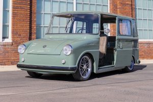 Typ 147 Fridolin Lieferwagen Post Tuning Restaurierung Motor Fahrwerk Bremsanlagen Felgen Innenraum-Veredelung USA Las Vegas