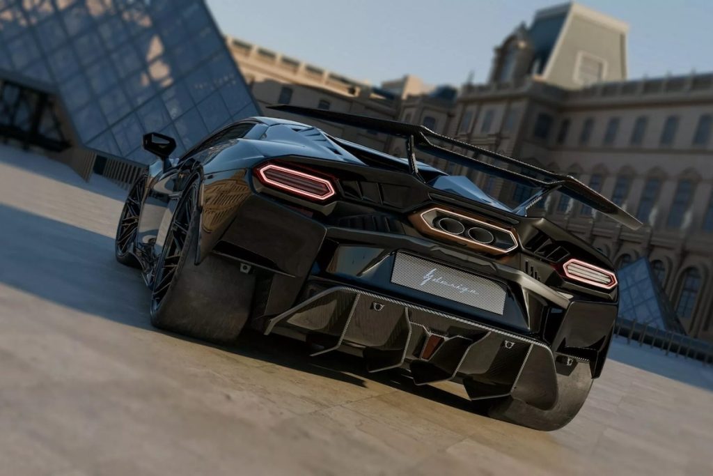 7Design Lamborghini Temerario Carbon-Bodykit Mittelmotor Supersportwagen Hybrid-Antrieb