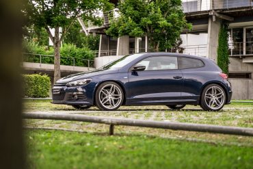 Cor.Speed Sports Wheels VW Scirocco Tuning Felgen Kharma Flow Forged Fahrwerk Tieferlegung Diffusor Abgasanlage