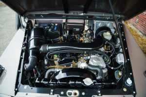 Legacy Overland Mercedes-Benz W461 230 GE Puch Restomod Geländewagen Offroader Allradantrieb Motor Fahrwerk Getriebe Felgen Bremsanlage Karosserie-Upgrades Innenraum-Neuausstattung