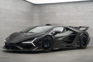Mansory Carbonado X 1-of-1 Unikat Einzelstück Tuning Veredelung Carbon-Karosserie Felgen Leistungssteigerung Innenausstattung Plug-in-Hybrid Supersportwagen Mittelmotor Coupé Lamborghini Revuelto