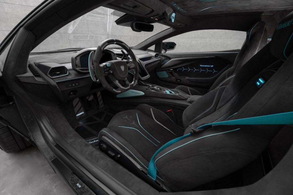 Mansory Carbonado X 1-of-1 Unikat Einzelstück Tuning Veredelung Carbon-Karosserie Felgen Leistungssteigerung Innenausstattung Plug-in-Hybrid Supersportwagen Mittelmotor Coupé Lamborghini Revuelto