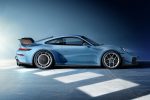 Porsche 911 GT3 mit Manthey Kit 992.2 Motorsport Optimierung Tuning Aerodynamik Karosserie Anbauteile Abtrieb Felgen Aerodiscs Fahrwerk Bremsen Sportwagen
