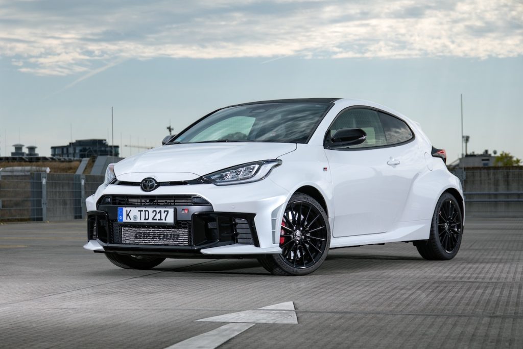 Toyota GR Yaris Pocket Rocket Kleinwagen Topmodell Hot Hatch Turbo-Dreizylinder Allradantrieb Dreitürer Test