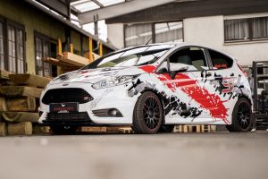 Barracuda Racing Wheels Karizzma Ford Fiesta ST Tuning Felgen Räder Gewindefahrwerk Abgasanlage Folierung Kleinwagen Hot Hatch Pocket Rocket