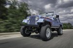 Vigilante Jeep Scrambler Restomod Verlängerung Aluminium-Karosserie Felgen Innenraum-Upgrade Chassis Fahrwerk Bremsen Motor V8 HEMI US-Car Geländewagen Offroader