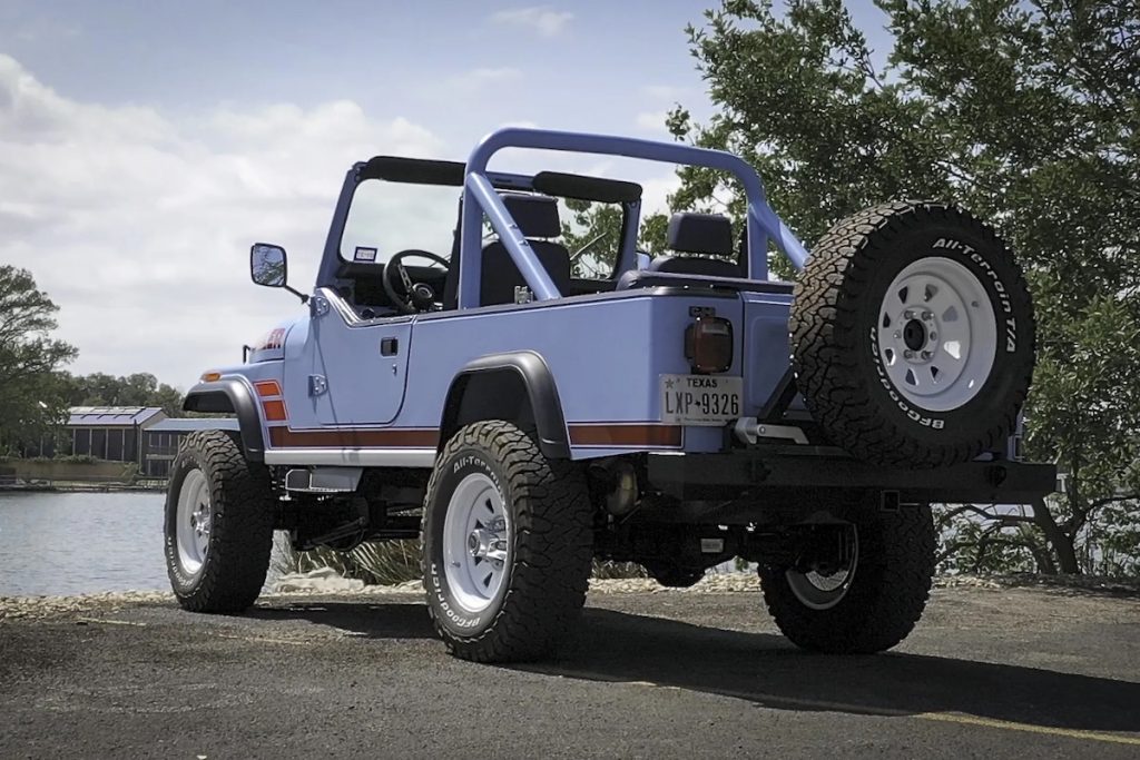 Vigilante Jeep Scrambler Restomod Verlängerung Aluminium-Karosserie Felgen Innenraum-Upgrade Chassis Fahrwerk Bremsen Motor V8 HEMI US-Car Geländewagen Offroader