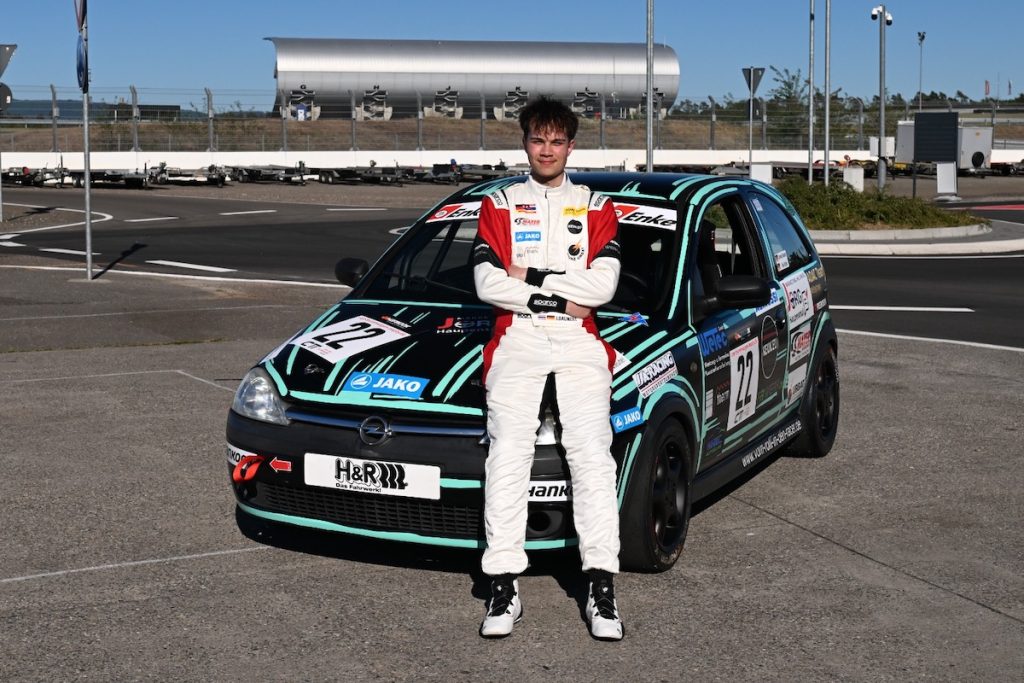 Jeremy Baumert Cup- und Tourenwagen Trophy 2026 Opel Corsa C GSi ADAC Mittelrhein Förderprogramm Motorsport Racing
