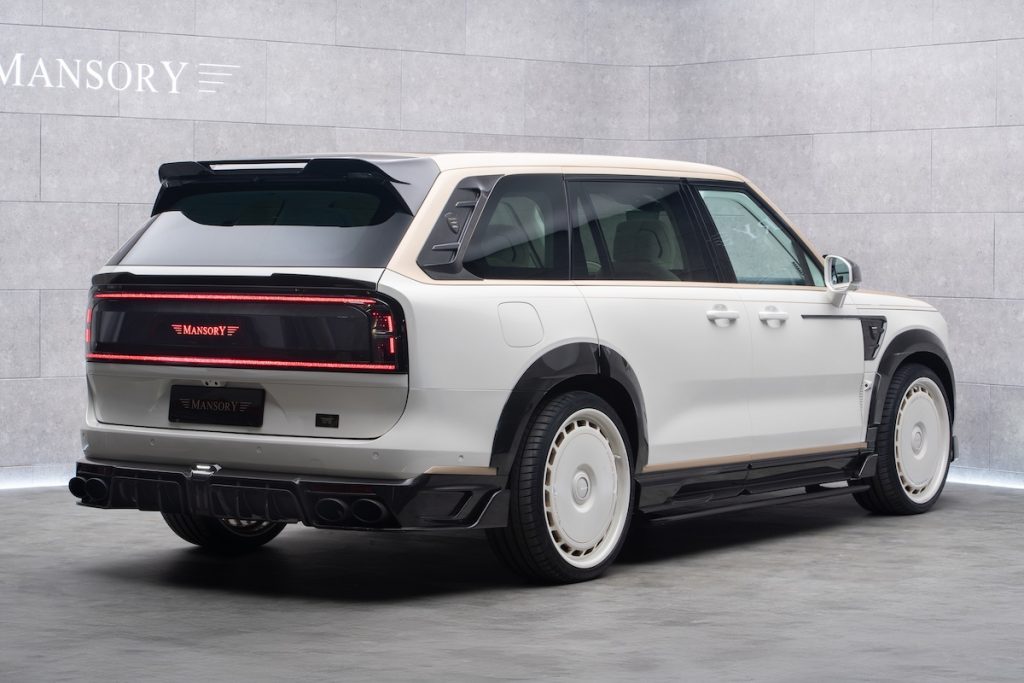 Mansory Zeekr 9X High-End-Luxus-SUV Tuning Veredelung Carbon Bodykit Suicide Doors Felgen Abgasanlage Innenraum China