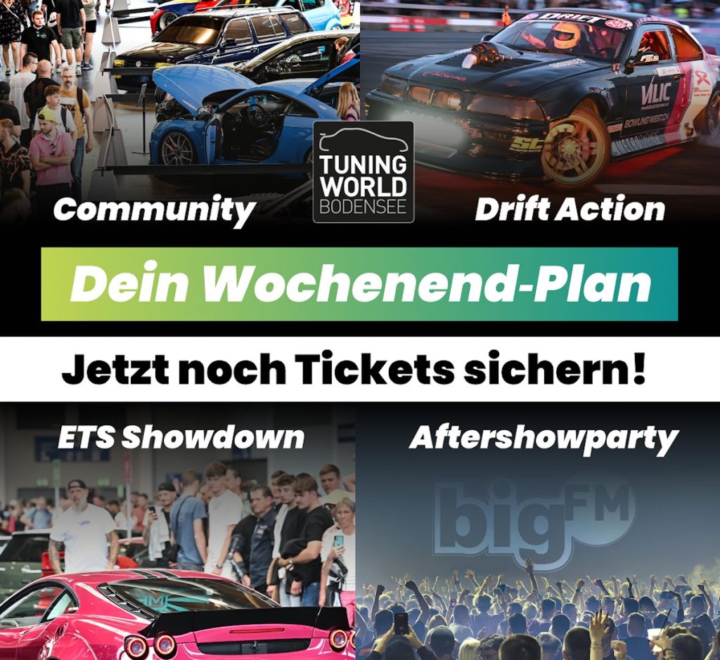 Tuning World Bodensee 2026 Preview Tickets sichern