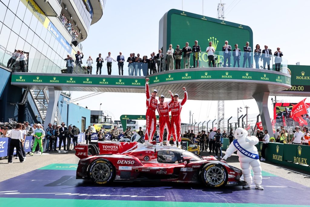 24-Stunden-Rennen Le Mans 2026 Toyota TR010 HYBRID Gesamtsieg Hypercar Rennen Frankreich