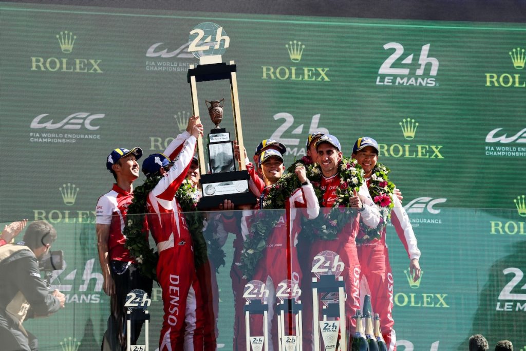 24-Stunden-Rennen Le Mans 2026 Toyota TR010 HYBRID Gesamtsieg Hypercar Rennen Frankreich