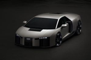 Audi Nuvolari Supersportwagen Hochleistungs-Plug-in-Hybrid-Antrieb Mittelmotor Coupé Neuheit limitiert