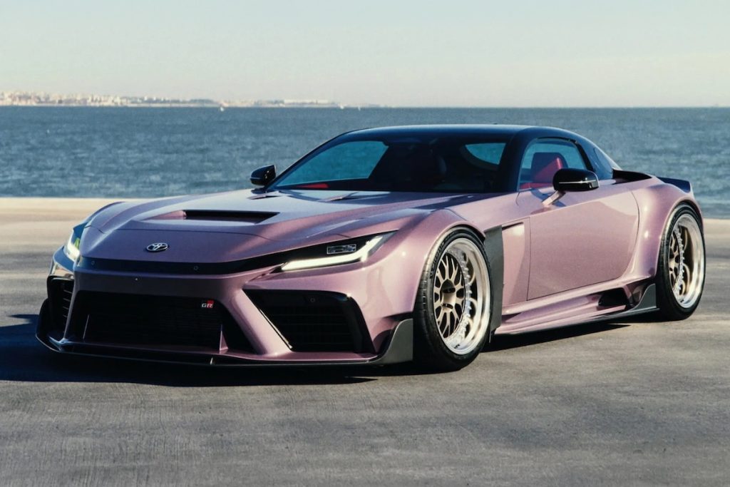 Khyzyl Saleem Toyota GR GT Supersportwagen Tuning digital Widebody Karossriekit Felgen
