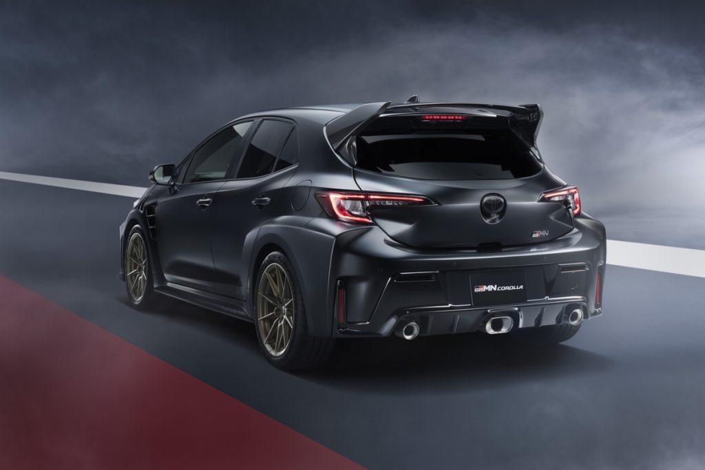 Toyota GRMN Corolla Topmodell optimiert Aerodynamik Karosserieteile Gerwichtsreduktion Motor-Abstimmung Fahrwerk Lenkung Innenraum Neuheit limitiertes Sondermodell Hot Hatch