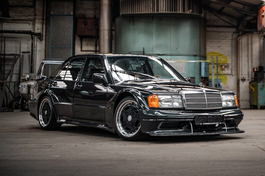 Mercedes-Benz W201 190 E 2.0 Tuning Belgien Evolution II Bodykit Abgasanlage Fahrwerk Felgen Innenraum-Veredelung