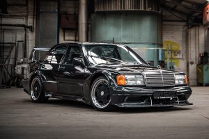 Mercedes-Benz W201 190 E 2.0 Tuning Belgien Evolution II Bodykit Abgasanlage Fahrwerk Felgen Innenraum-Veredelung