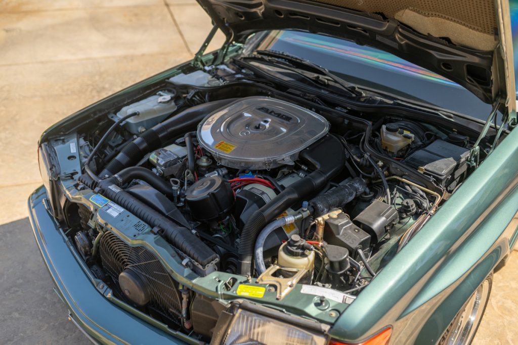 1991 Mercedes-Benz C126 560 SEC 6.0 AMG Widebody Karosseriekit RM Sotheby's Versteigerung V8-Motor Felgen Innenausstattung Oberklasse Coupé