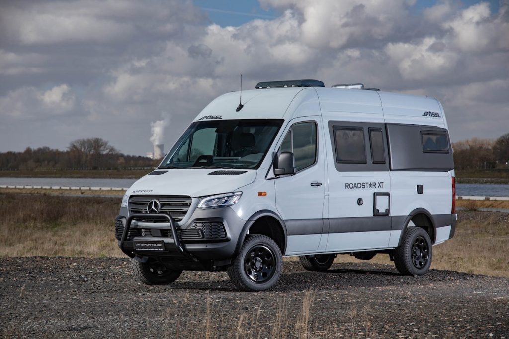 VANSPORTS.DE Mercedes-Benz 907 Sprinter 4x4 Pössl Radstar XT Tuning Individualisierung Felgen Bodykit