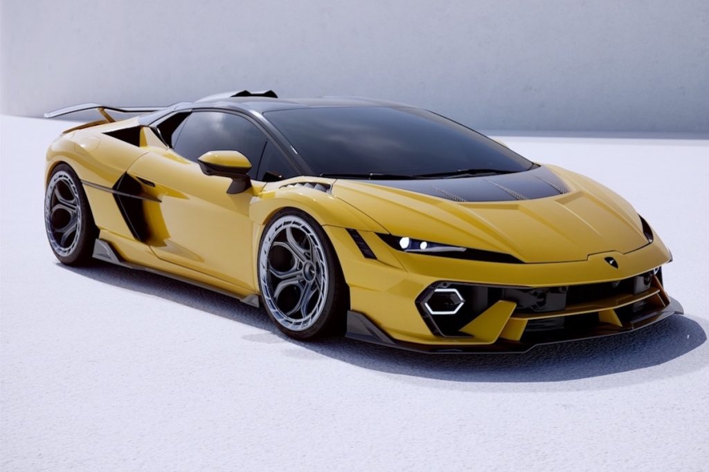 1016 Industries Lamborghini Temerario Mittelmotor-Sportwagen Tuning Widebody-Karosseriekit Carbon