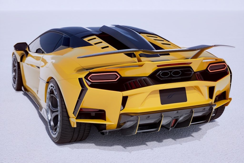 1016 Industries Lamborghini Temerario Mittelmotor-Sportwagen Tuning Widebody-Karosseriekit Carbon