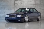 Mercedes-Benz W202 C 280 Limousine Tuning Karosserie-Uograde Luftfahrwerk Felgen Innenraum-Veredelung