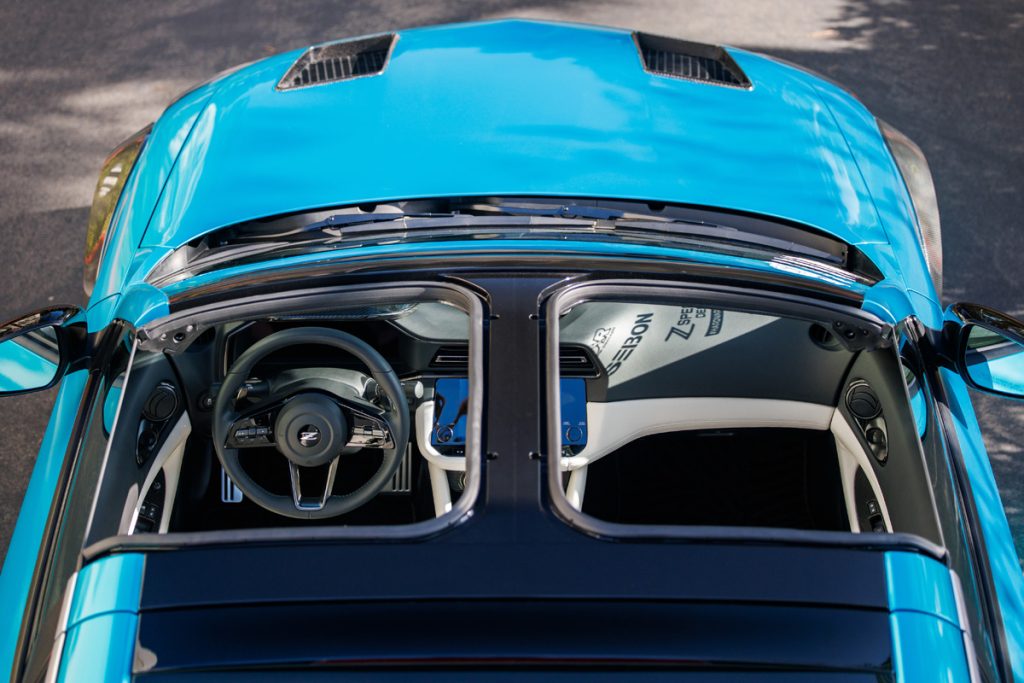 Nissan Z Kaze Concept Neuheit Studie T-Top Carbon-Bodykit Lackierung Felgen Fahrwerk Motor-Upgrade Innenraum-Veredelung