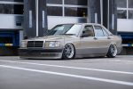 1989 Mercedes 190 E W201 Tuning Bodykit Luftfahrwerk Tieferlegung Felgen Innenraum-Veredelung Mittelklasse Limousine Klassiker Oldtimer Baby-Benz