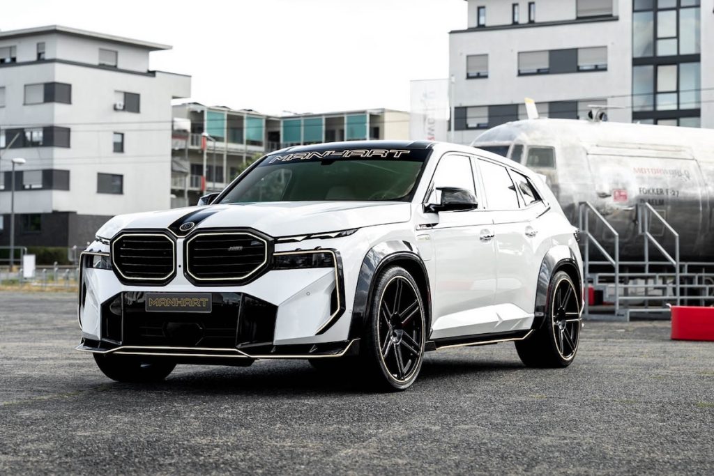 MANHART automotive MHXM 900 Dubai Limited Edition BMW G09 XM SUV Tuning Leistungssteigerung Carbon-Bodykit Felgen Fahrwerk Innenraum-Veredelung limitierte Auflage