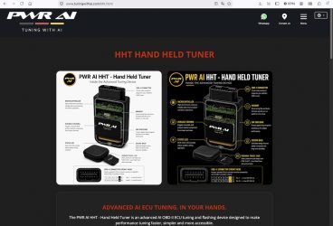 PWR AI HHT Tuning Files mit KI OBD-II-Adapter Leistungssteigerung