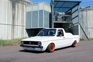 VW Caddy 14D Tuning Karosserie-Individualisierung Motor-Upgrade Getriebe Luftfahrwerk Felgen Innenraum-Veredelung Oldtimer Klassiker Pick-up Pritschenwagen
