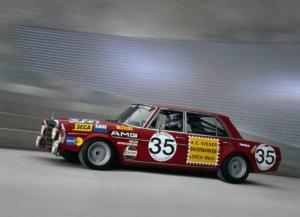 Motorsport, 50 Jahre „Rote Sau“ / Sonderedition „50 Years Legend of Spa“The sensation at Spa 50 years ago: AMG class victory at the 24-hour race in 1971