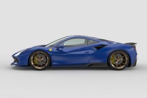 1016 Industries Ferrari F8 Tributo Carbon-Bodykit 3D-Druck Tuning Mittelmotor Sportwagen