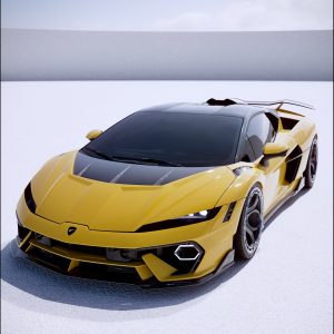 1016 Industries Lamborghini Temerario Mittelmotor-Sportwagen Tuning Widebody-Karosseriekit Carbon