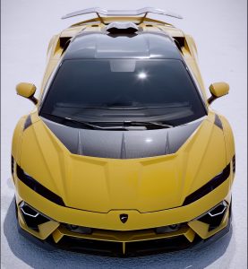 1016 Industries Lamborghini Temerario Mittelmotor-Sportwagen Tuning Widebody-Karosseriekit Carbon