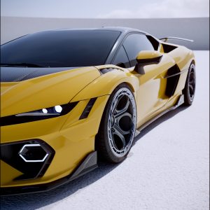 1016 Industries Lamborghini Temerario Mittelmotor-Sportwagen Tuning Widebody-Karosseriekit Carbon