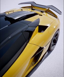 1016 Industries Lamborghini Temerario Mittelmotor-Sportwagen Tuning Widebody-Karosseriekit Carbon