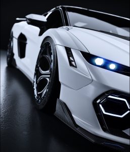 1016 Industries Lamborghini Temerario Mittelmotor-Sportwagen Tuning Widebody-Karosseriekit Carbon